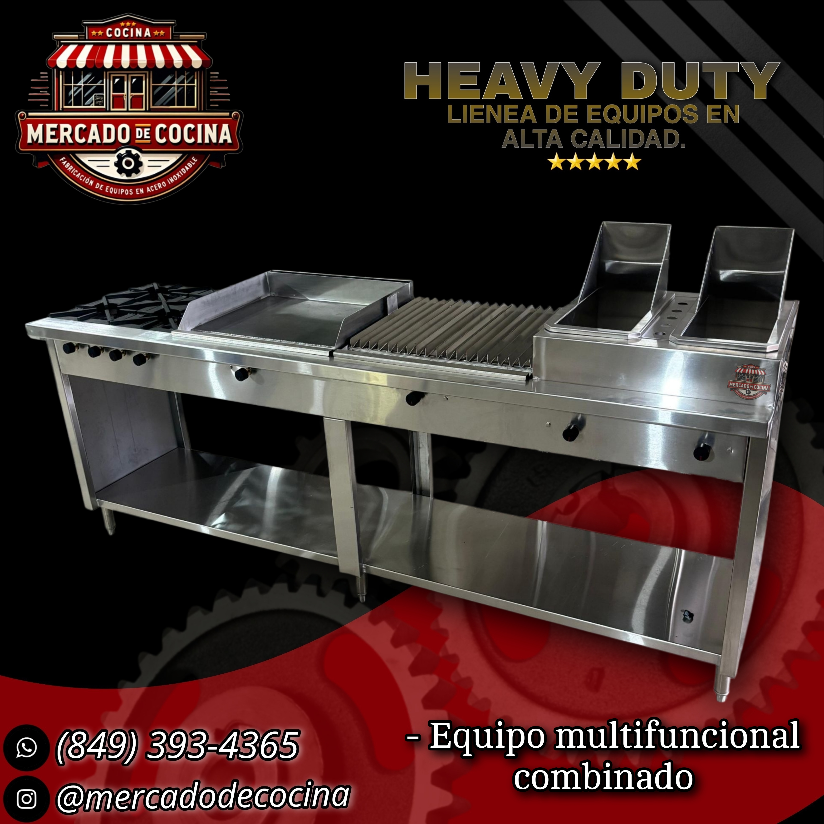 Equipo combinado (8"Pie) mod-PRO