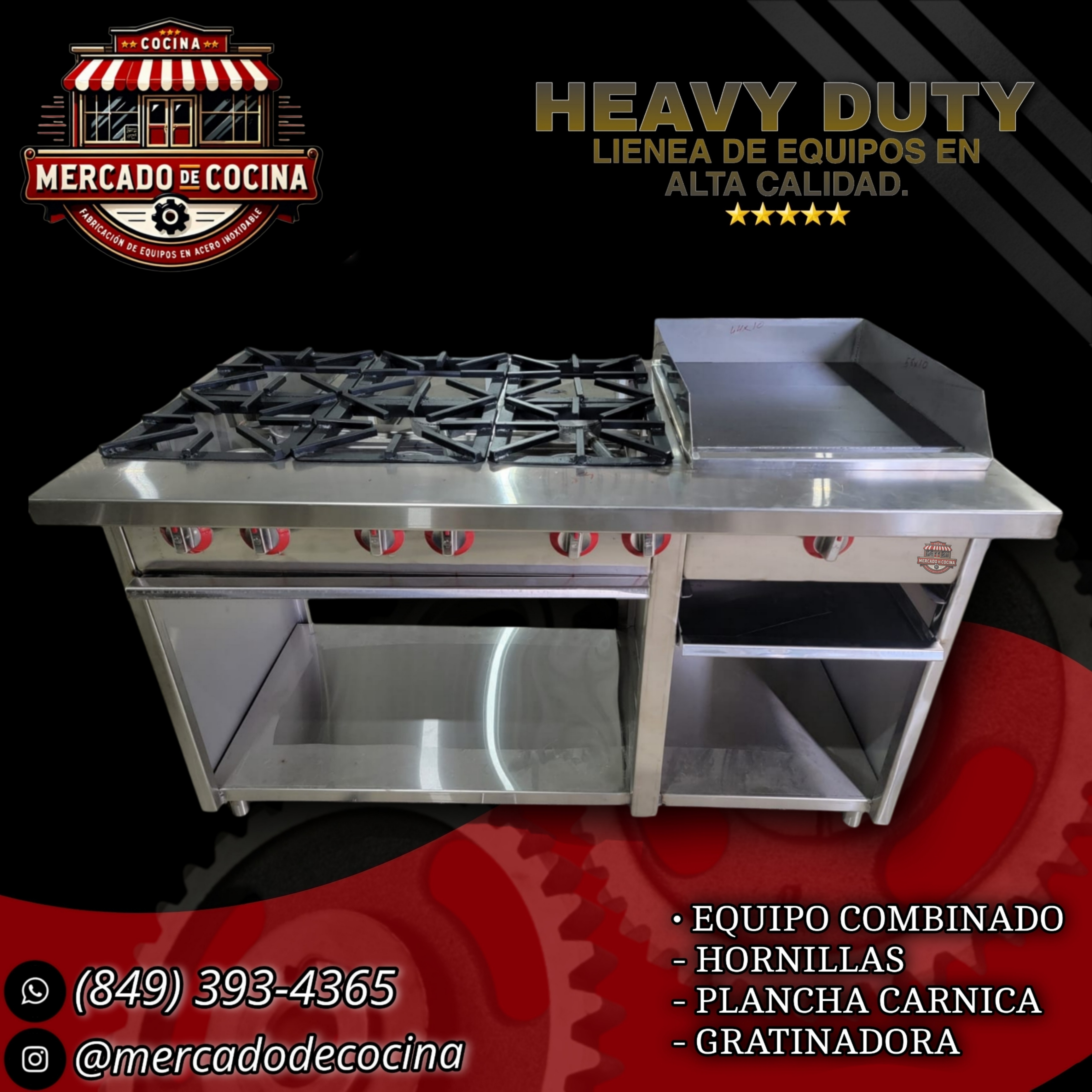 Equipo combinado (5"Pie) mod-PRO #3