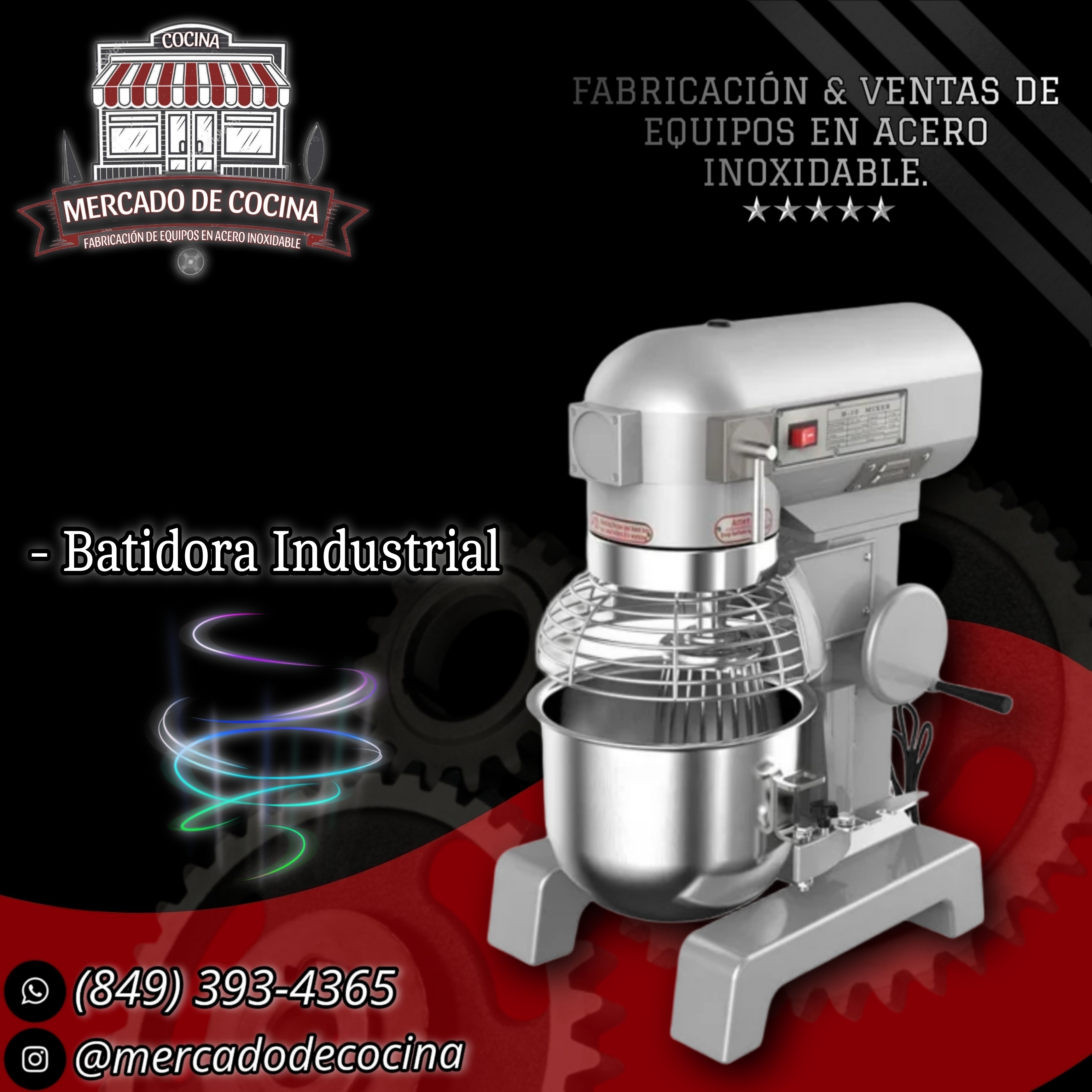Batidora industrial 30L