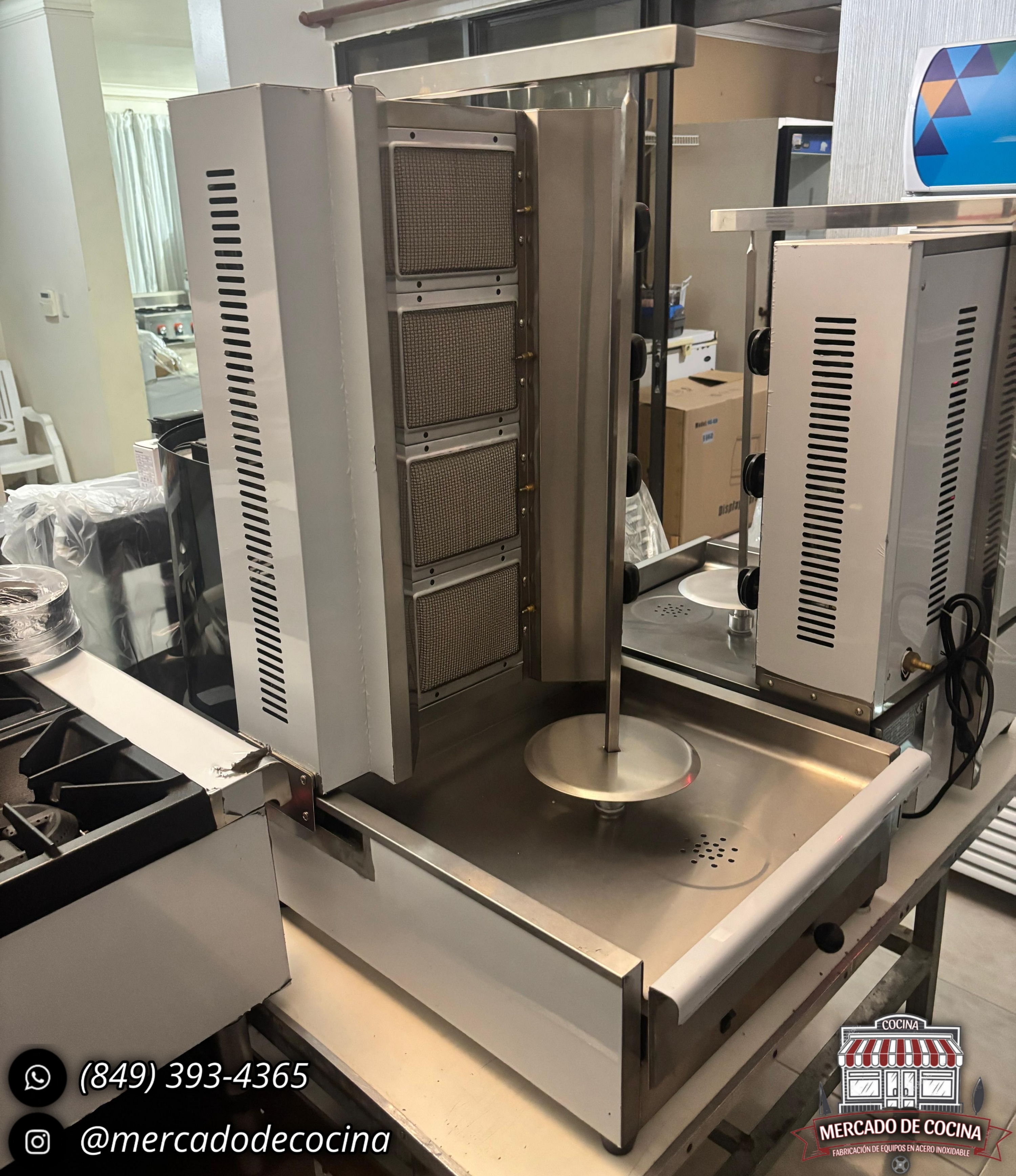 Asador vertical Shawarma 15-20kg