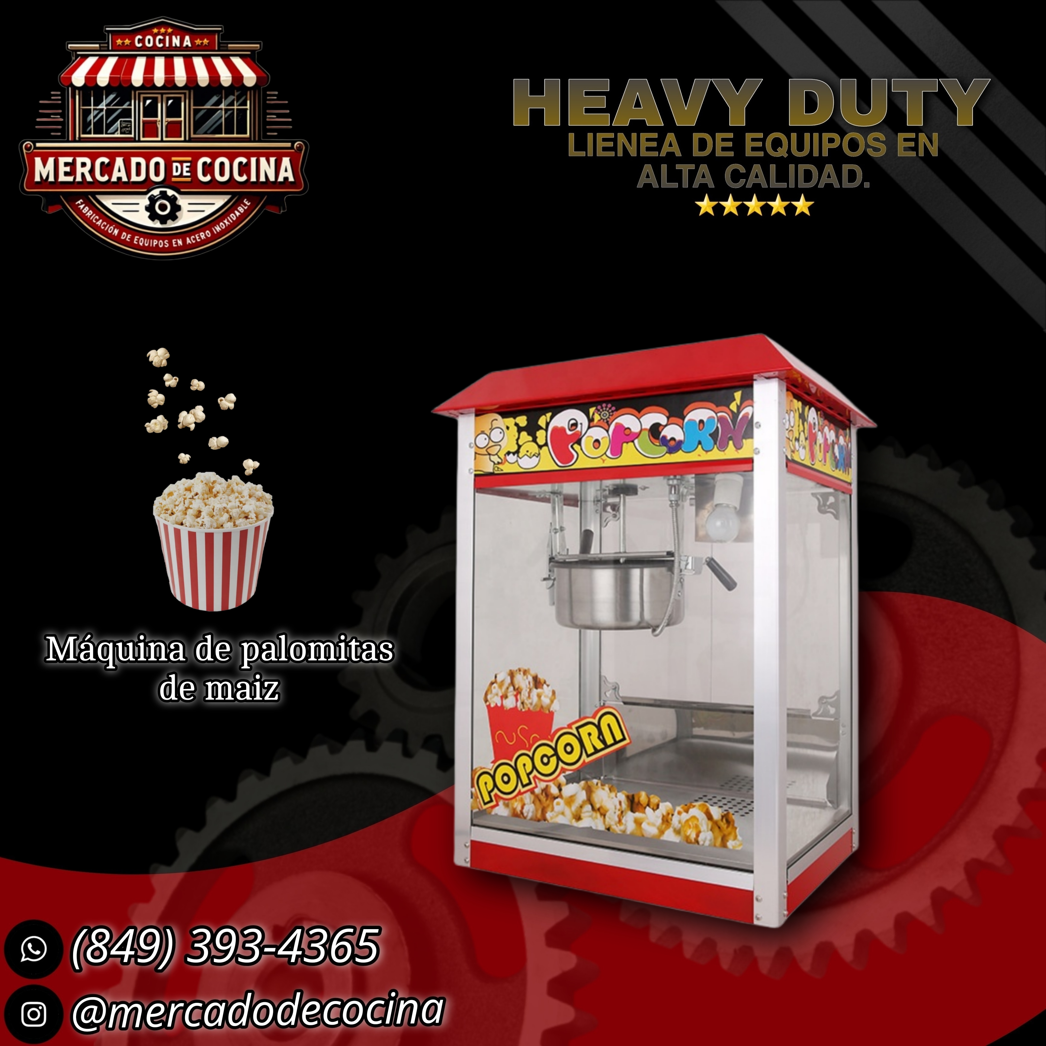 Máquina de palomitas de maíz