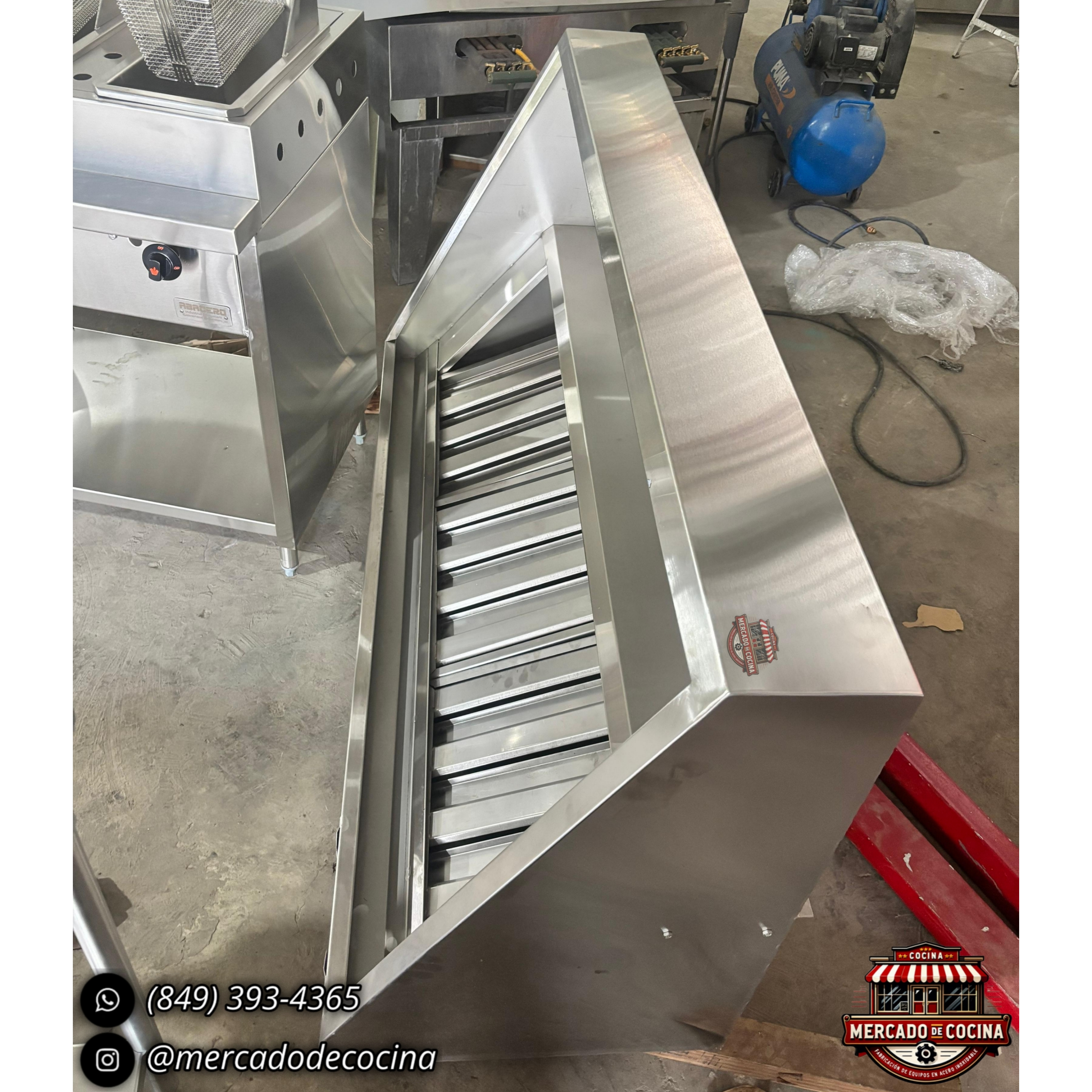 Campana de extracción 10'Pie