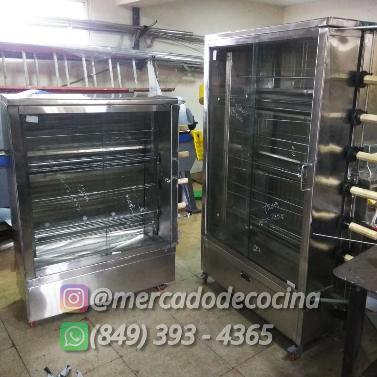Horno rostizador (25 pollos) mod-PRO