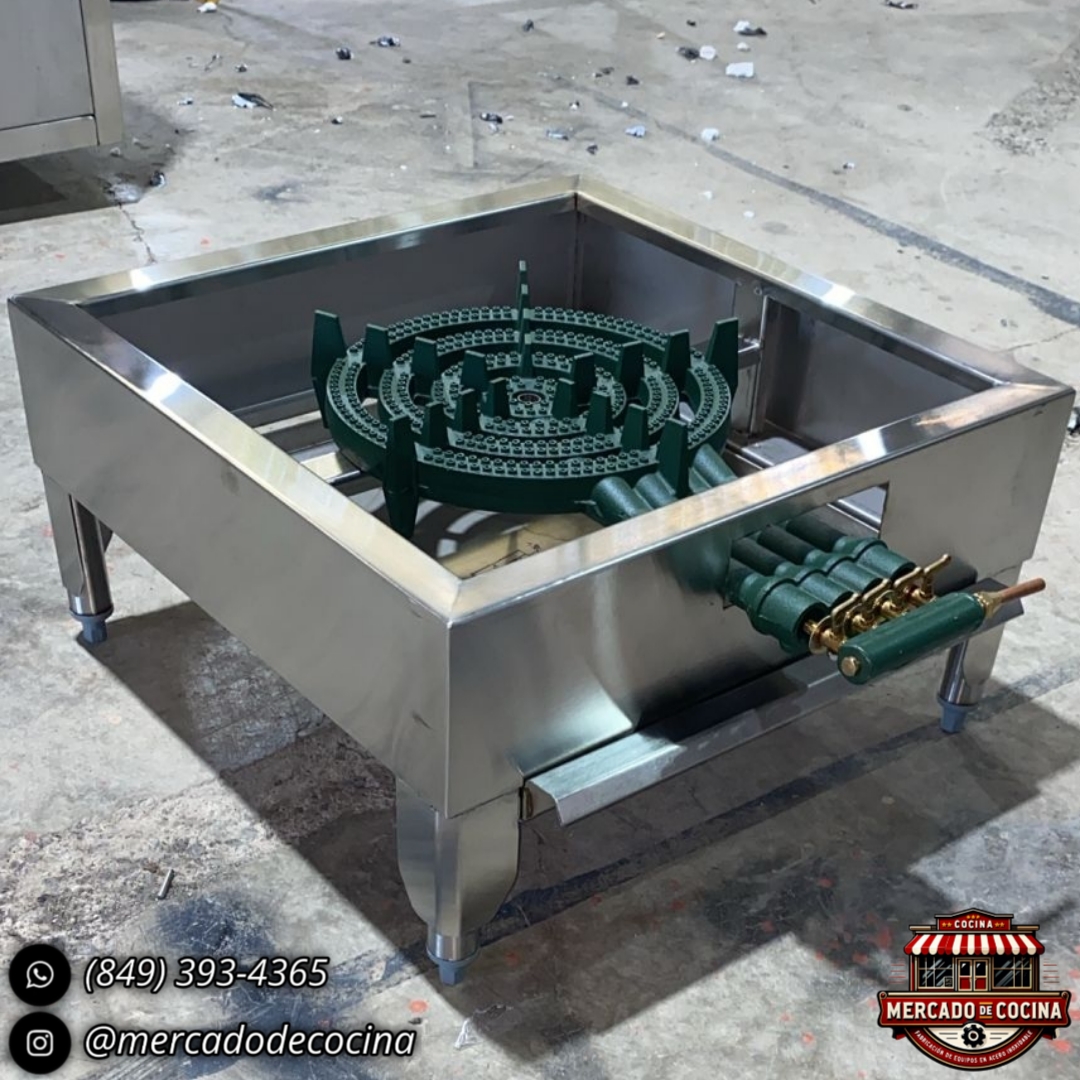 Estufa industrial mod-PRO 1 QUEMADORES P50