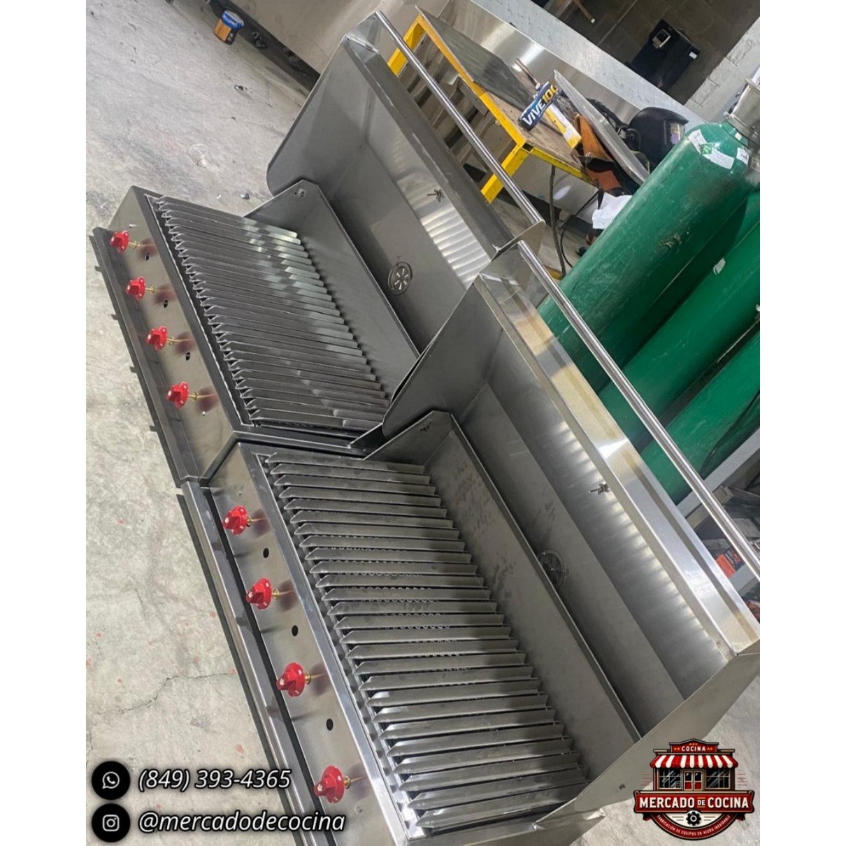 Asador BBQ 40" mod-PRO empostrable 