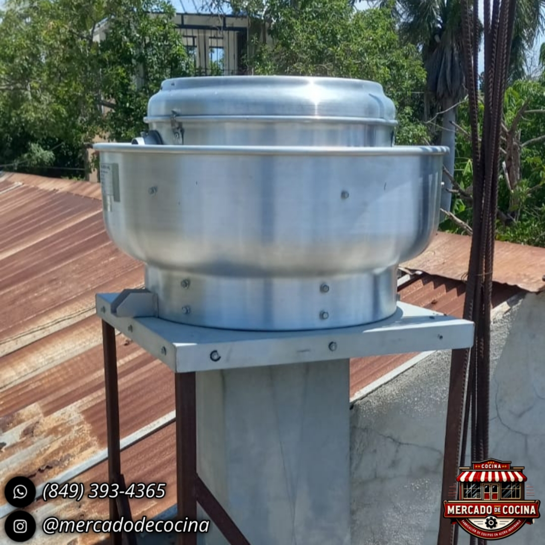 Extractor tipo hongo 3800CFM 1HP