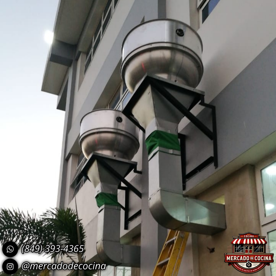 Extractor tipo hongo 7600CFM 2HP