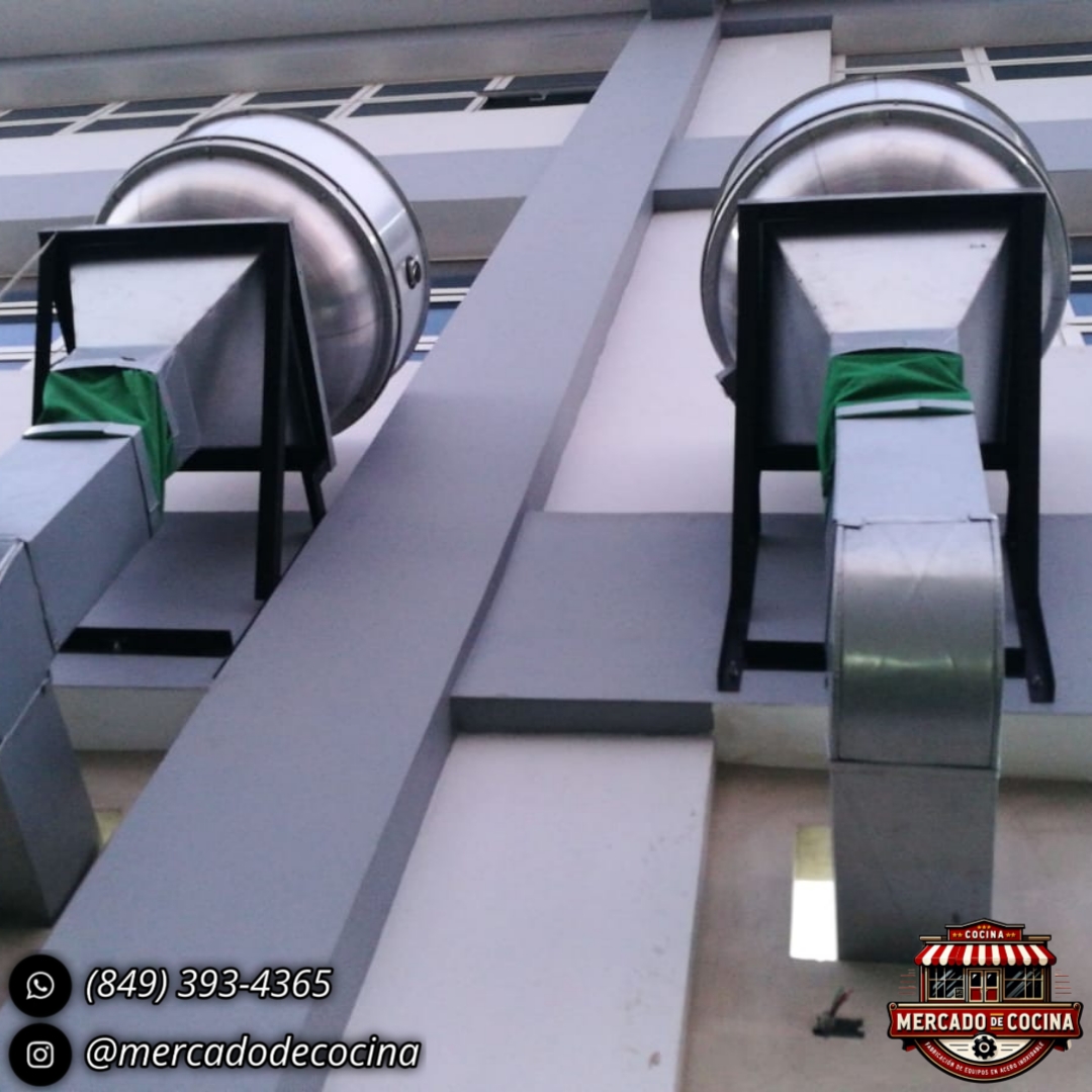 Extractor tipo hongo 7600CFM 2HP