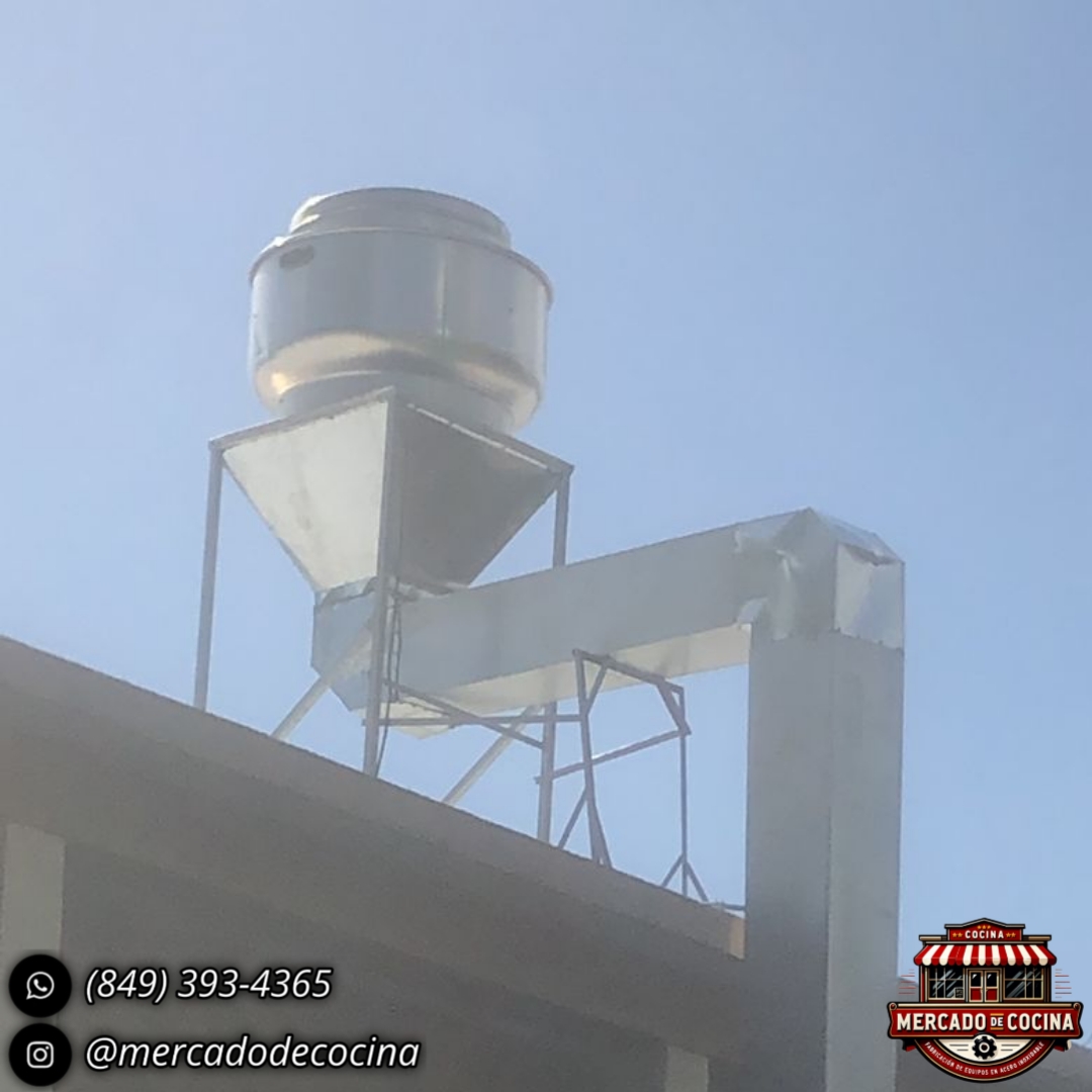 Extractor tipo hongo 7600CFM 2HP