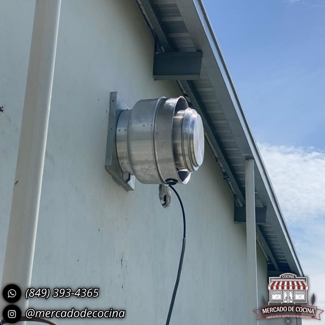 Extractor tipo hongo 11000CFM 3HP