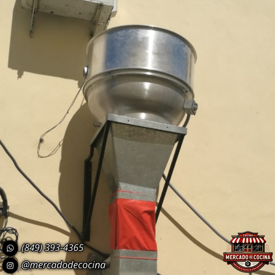 Extractor tipo hongo 11000CFM 3HP
