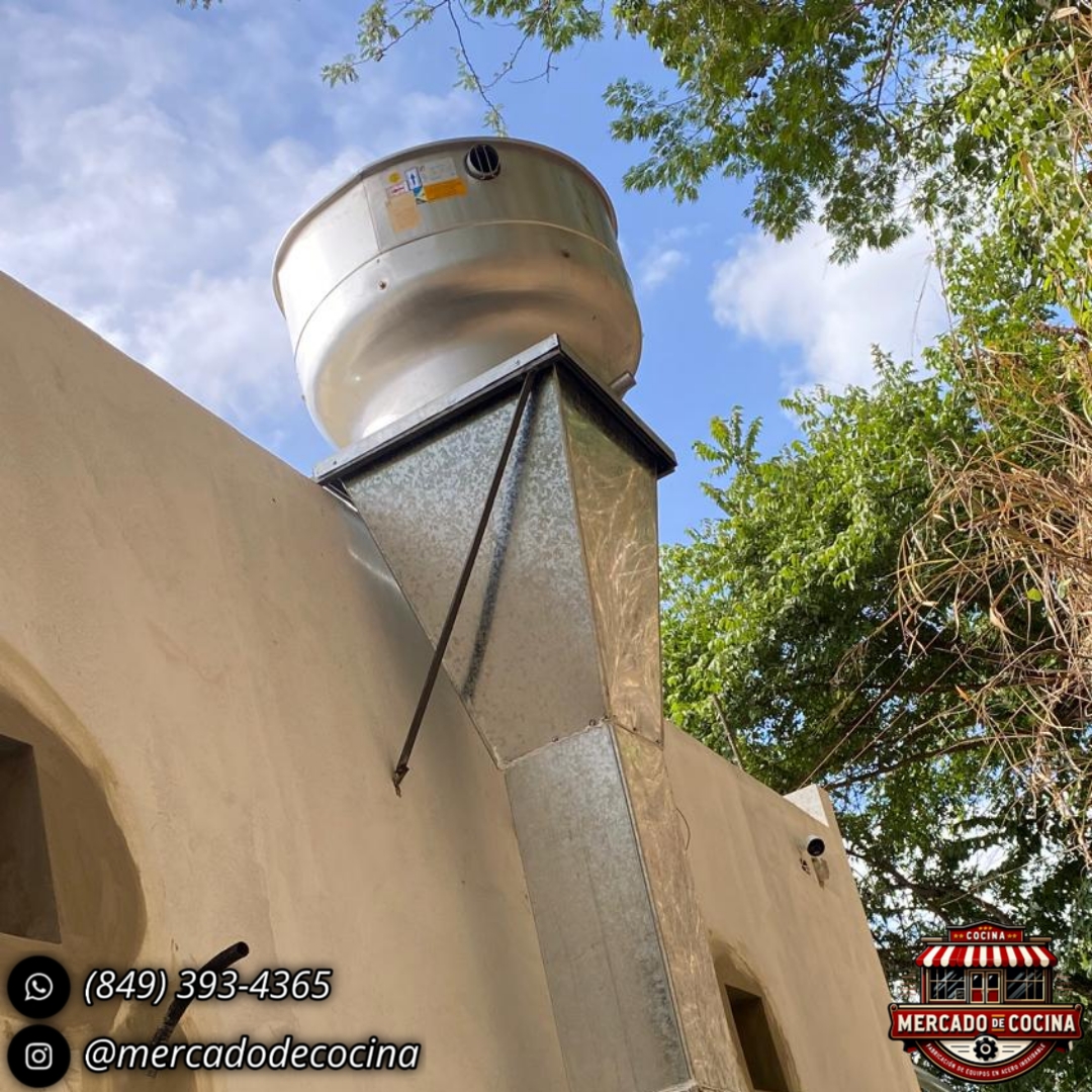 Extractor tipo hongo 11000CFM 3HP