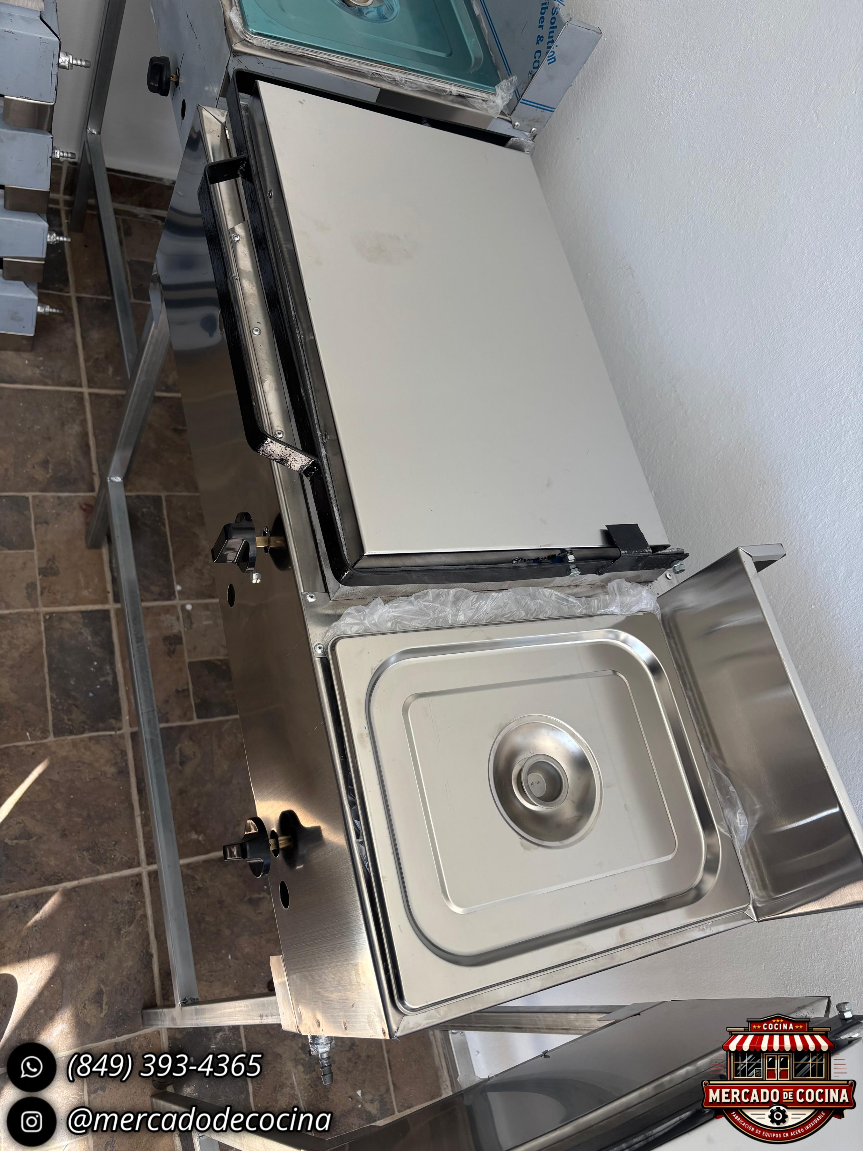 Tostadora de 10 panes+ 1 Freidora, con patas (ECO)